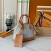 Louis Vuitton Material: Canvas + genuine leather Dimensions: 23.5*17.5*11.5CM Model 27526/27525/28272 #B67332