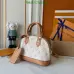 Louis Vuitton Material: Canvas + genuine leather Dimensions: 23.5*17.5*11.5CM Model 27526/27525/28272 #B67332
