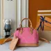 Louis Vuitton Material: Canvas + genuine leather Dimensions: 23.5*17.5*11.5CM Model 27526/27525/28272 #B67332