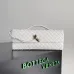 Bottega Veneta Leather Clutch with Knot Closure #B45642