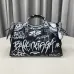 Balenciaga Distressed  Bag with Graffiti Details #B46190