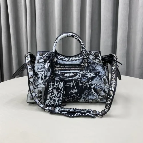 Balenciaga Distressed  Bag with Graffiti Details #B46190