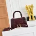 Balenciaga Hourglass Croc Embossed Handbag 19x8x21cm #B64989