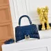 Balenciaga Hourglass Croc Embossed Handbag 19x8x21cm #B64989
