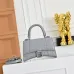 Balenciaga Hourglass Croc Embossed Handbag 19x8x21cm #B64989