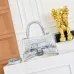 Balenciaga Hourglass Croc Embossed Handbag 19x8x21cm #B64989