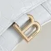 Balenciaga Hourglass Croc Embossed Handbag 19x8x21cm #B64989