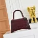 Balenciaga Hourglass Croc Embossed Handbag 23x10x24cm #B64985
