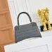 Balenciaga Hourglass Croc Embossed Handbag 23x10x24cm #B64985