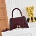 Balenciaga Hourglass Croc Embossed Handbag 23x10x24cm #B64985