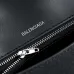 Balenciaga Hourglass Denim Handbag Silver B Logo 23x10x24cm #B64971