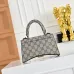 Balenciaga x Gucci Hourglass GG Canvas Bag 19x8x21cm #B64986