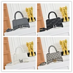 Balenciaga x Gucci Hourglass GG Canvas Bag 19x8x21cm #B64986