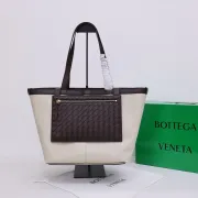 Bottega Flip Flap Large Canvas Tote Handbag #999936793