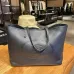Burberry Black Leather Tote Bag 2221 #B55661