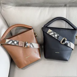 Burberry Leather Mini Saddle Bag 6931 19×9×17.5cm #B67248