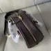 Burberry Mini Check Canvas Bowling Top Handle Bag 19.5×9×12cm #B65010