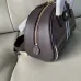 Burberry Mini Check Canvas Bowling Top Handle Bag 19.5×9×12cm #B65010