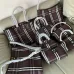 Burberry Mini Check Canvas Bowling Top Handle Bag 19.5×9×12cm #B65010