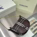 Burberry Mini Check Canvas Chain Shoulder Bag 19×6×20cm #B65009