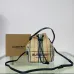 Burberry Phoebe Heritage Stripe Bucket Bag Archive Beige #B50305