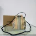 Burberry Phoebe Heritage Stripe Bucket Bag Archive Beige #B50305