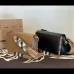 Burberry Women's Crossbody Bag - Beige Leather & Iconic Check Pattern with Pink Accents, Adjustable Signature Strap, Luxury Fashion Shoulder Bag #B56716