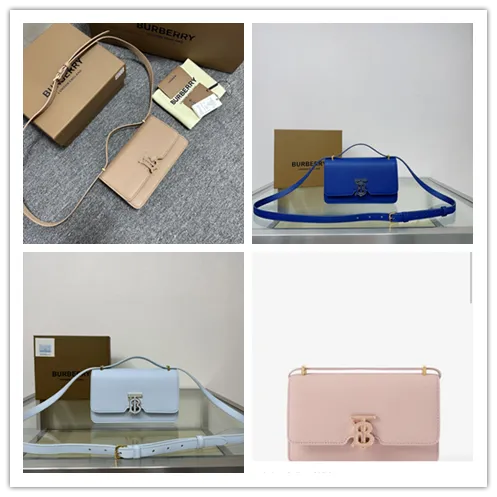 Burberry logo-plaque Leather Shoulder Bag #B50306