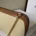 CELINE CLUTCH ON CHAIN CUIR TRIOMPHE IN TEXTILE AND CALFSKIN #B49115