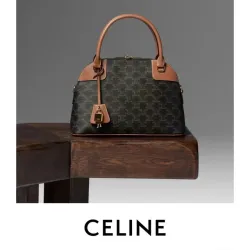 CELINE Macadam Pattern 2WAY Handbag #B49925