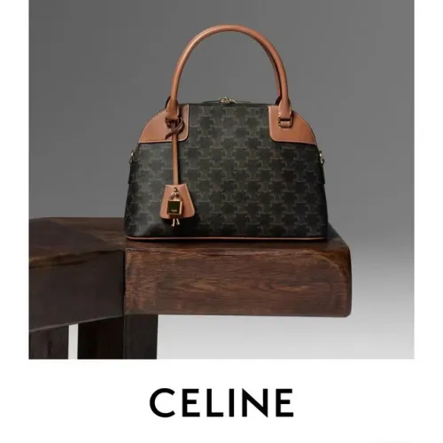 CELINE Macadam Pattern 2WAY Handbag #B49925
