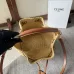 CLARA CELINE CLASSIC PANIER IN RAFFIA AND CALFSKIN #B49125