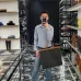 Celine 123912 Soft Shopper Bag in Triomphe Canvas Size 32x14x24CM #B62896