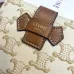 Celine Leather Wallet with Triomphe Closure #B46184