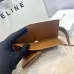 Celine Leather Wallet with Triomphe Closure #B46184
