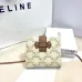 Celine Leather Wallet with Triomphe Closure #B46184