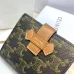 Celine Leather Wallet with Triomphe Closure #B46184