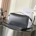 Celine Teen Triomphe Bag shiny calfskin Black/brown #A69299