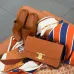 Celine Teen Triomphe Bag shiny calfskin Black/brown #A69299