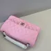 Authentic CHANEL Classic Flap Bag in Light  Caviar Leather good Hardware  Wide 25cm #B54327