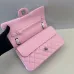 Authentic CHANEL Classic Flap Bag in Light  Caviar Leather good Hardware  Wide 25cm #B54327