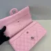Authentic CHANEL Classic Flap Bag in Light  Caviar Leather good Hardware  Wide 25cm #B54327
