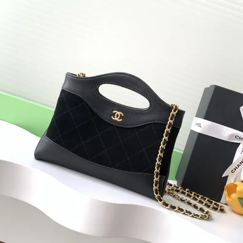 CHAEL Mini 31bag Black Satchel With Chain #B49663