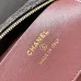 CHANEL Calfskin Hobo Bag Shoulder Bag Crossbody #B49669