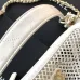 CHANEL Clutch with chain - Mesh, shiny lambskin & gold-tone metal #B49664