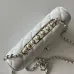 CHANEL Lambskin Quilted Crystal Top Handle Clutch #B50302