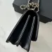 CHANEL Lambskin Quilted Crystal Top Handle Clutch #B50302
