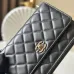 CHANEL Wallet on chain - Pearly lambskin & gold-tone metal #B49665