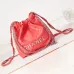 Chanel 22 mini handbag, Shiny calfskin & gold-tone metal  #B49043