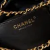 Chanel 22 mini handbag, Shiny calfskin & gold-tone metal  #B49043